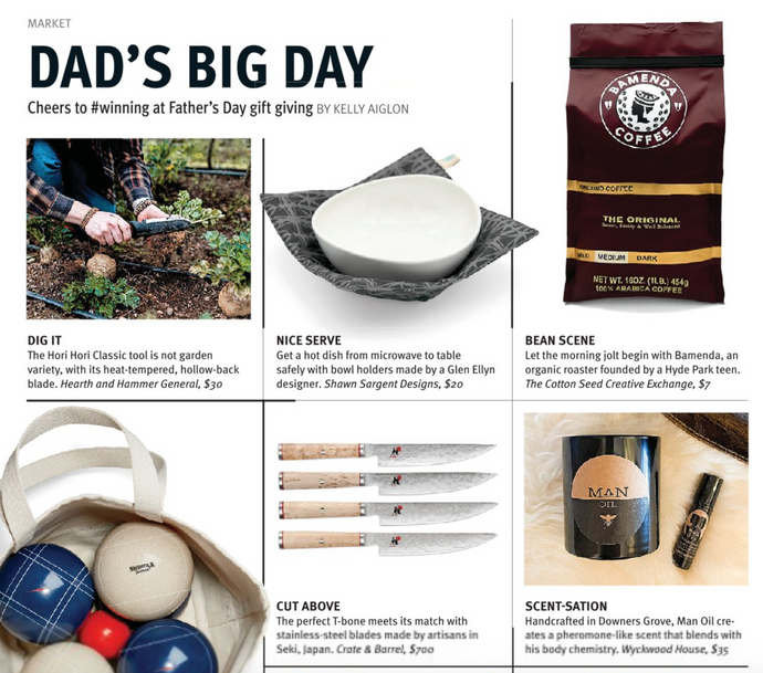 Father's Day Gifting Feature in Naperville Magazine