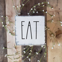 Load image into Gallery viewer, SI - Mini Wood Sign with Saying - BL
